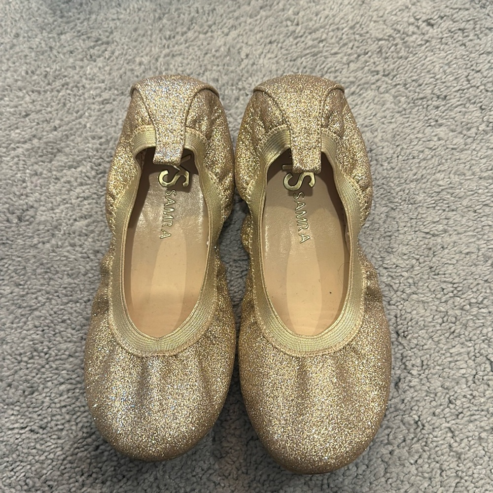 Yosi Samra sparkly ballet flats.